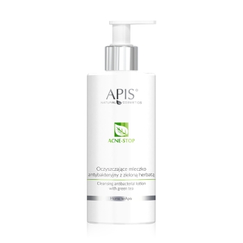 50055H ACNE-STOP Home terApis Oczyszczające mleczko antybakteryjne z zieloną herbatą / 300ml
